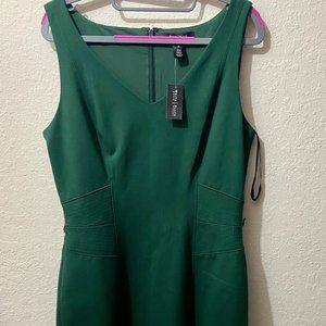 White House Black Market Ribbed Dress